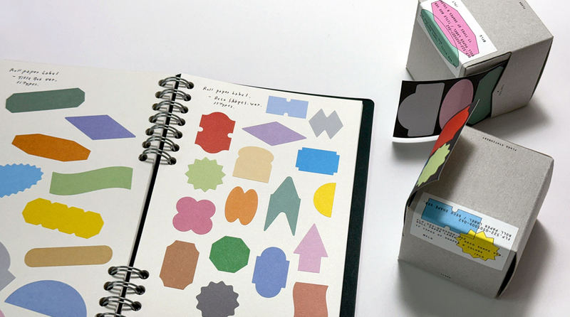 Roll Paper Label - Deco Shape