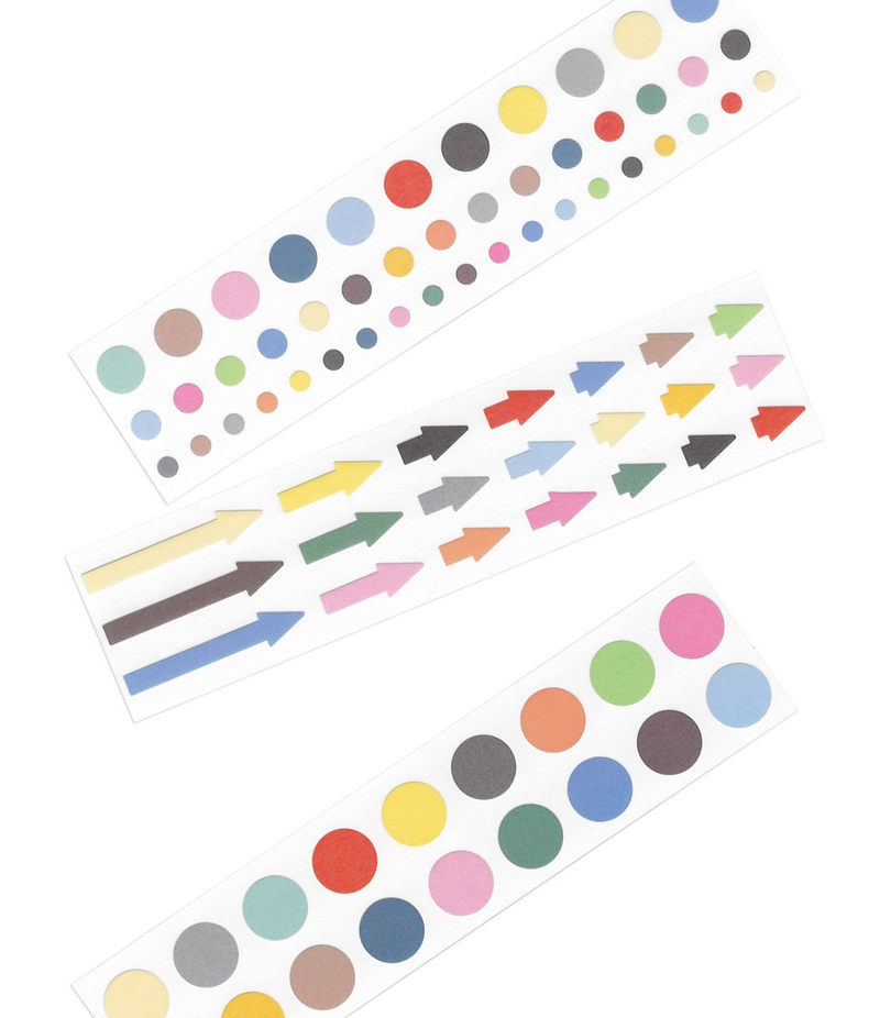 Roll Masking Label - Ring & Dot