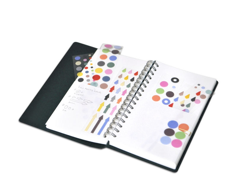 Roll Masking Label - Ring & Dot