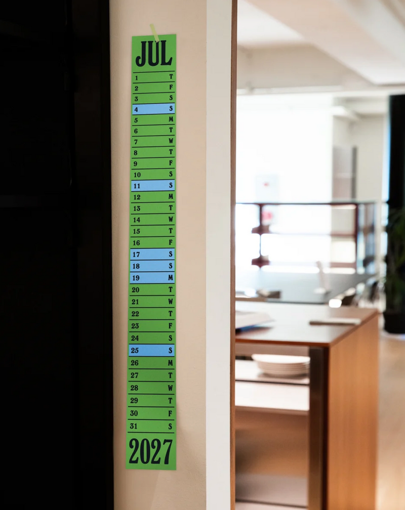 2027 Long Long Calendar
