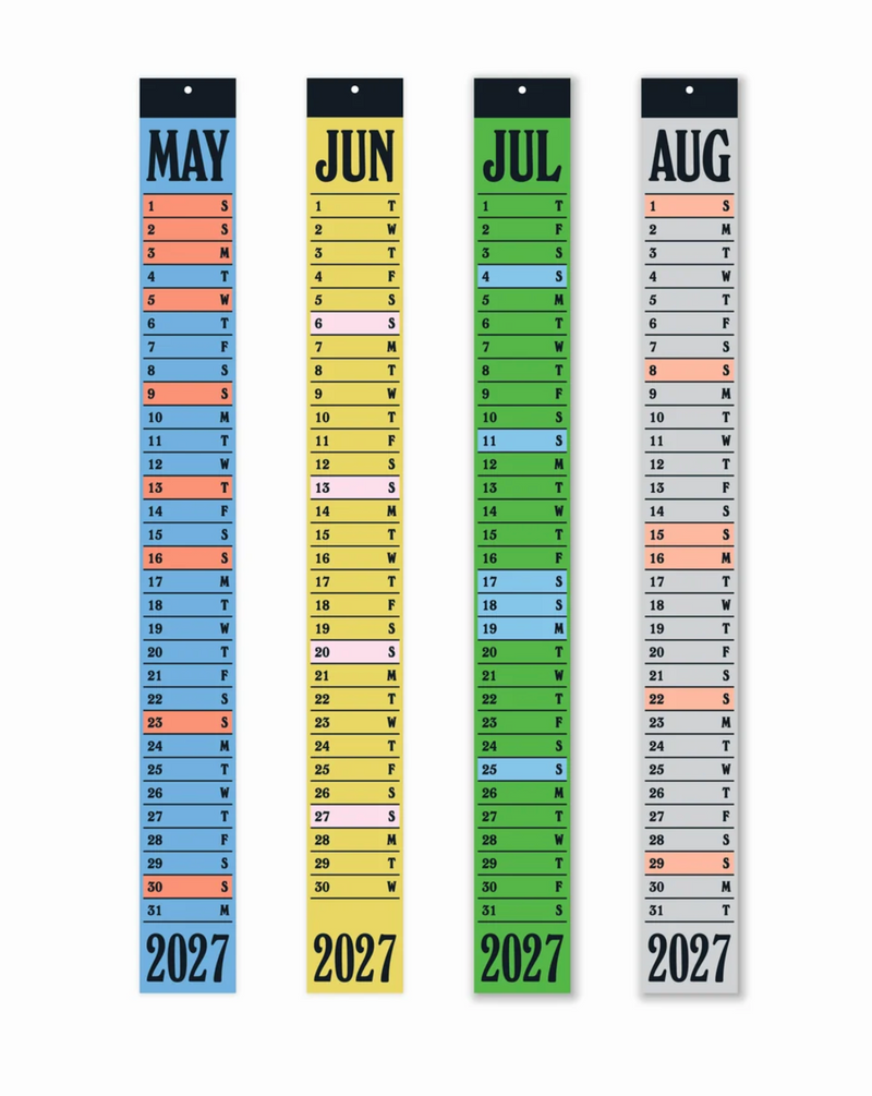 2027 Long Long Calendar