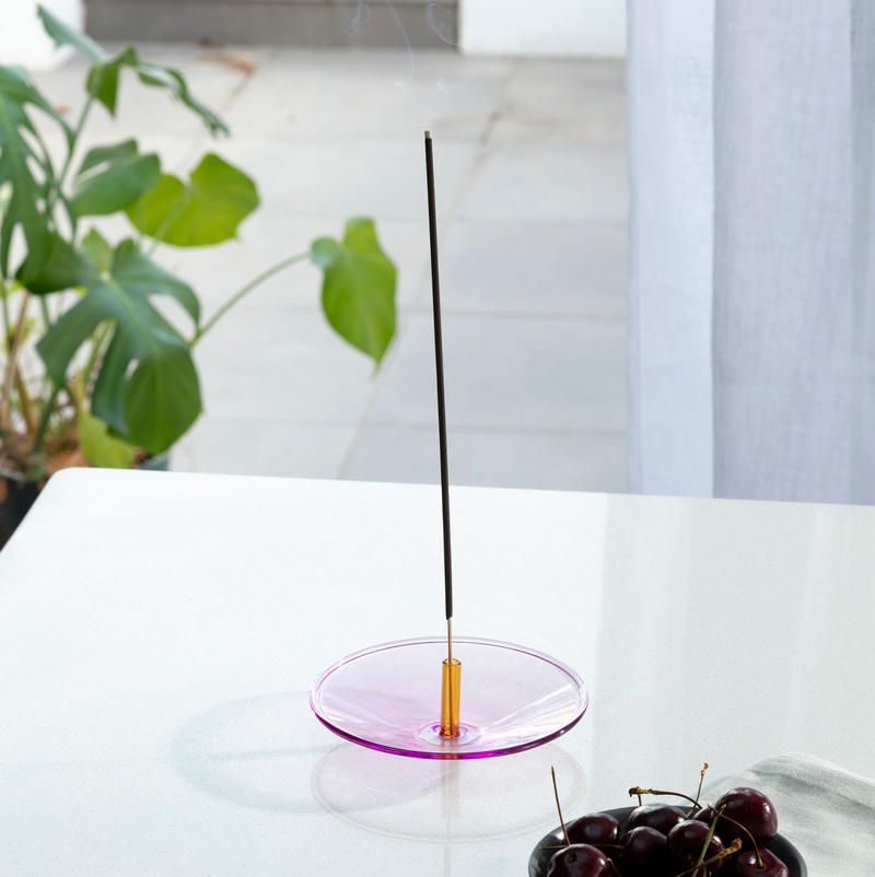 Float Glass Incense Holder