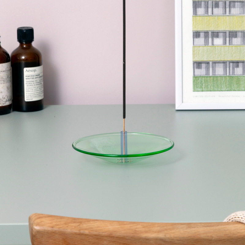 Float Glass Incense Holder