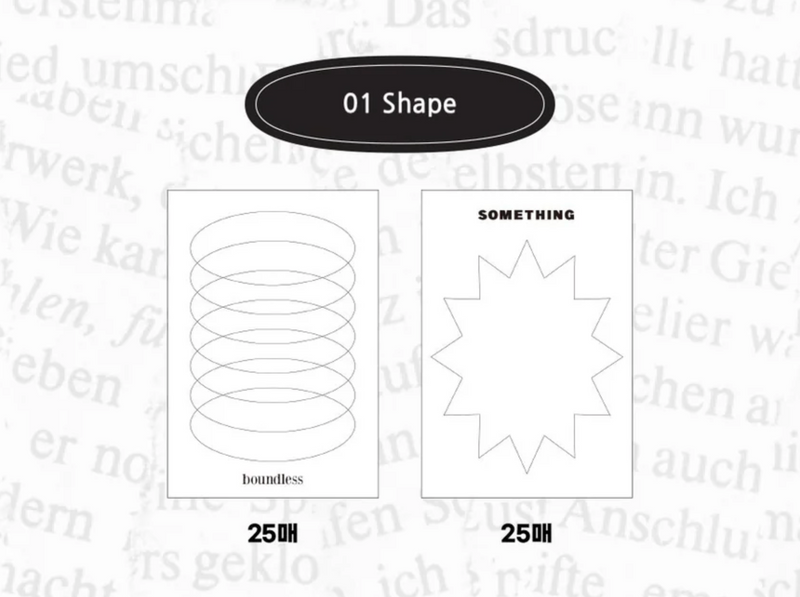 Tracing Paper Graphic Mix Pad