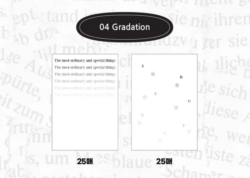 Tracing Paper Graphic Mix Pad