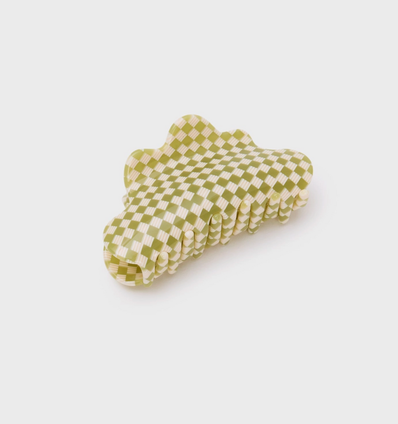 Baby Nimbus Claw in Olive Check