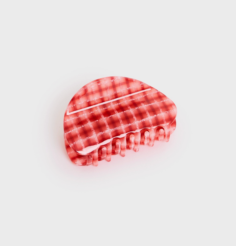 Juno Claw in Red Plaid