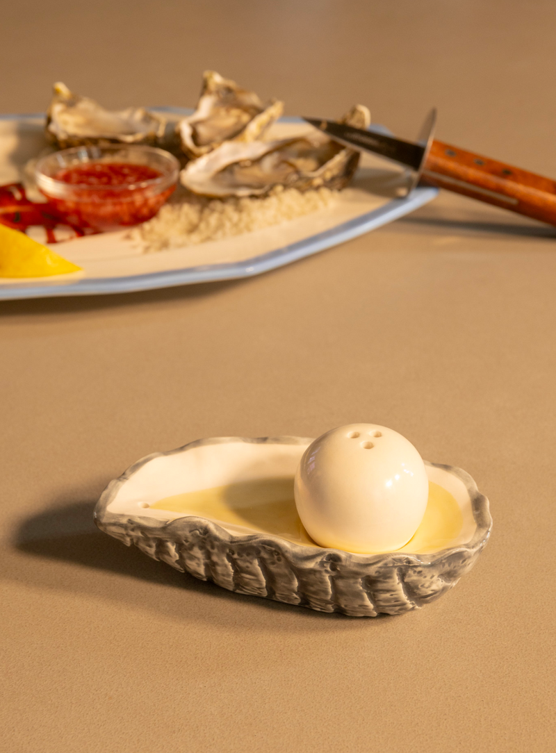 Oyster Salt + Pepper Shaker
