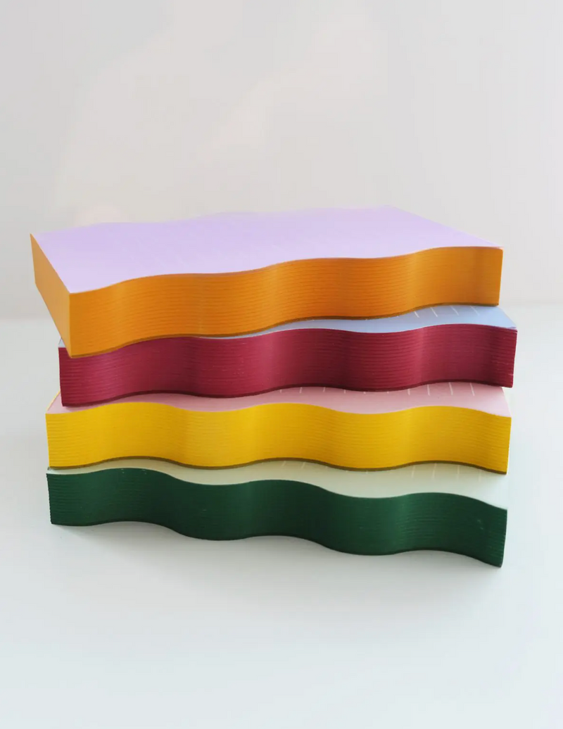 Wavy Lined Notepad