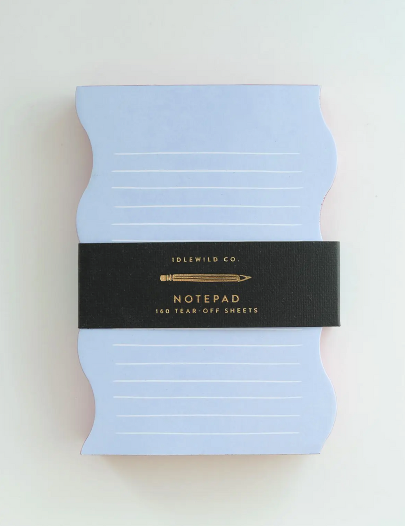 Wavy Lined Notepad