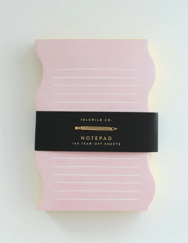 Wavy Lined Notepad