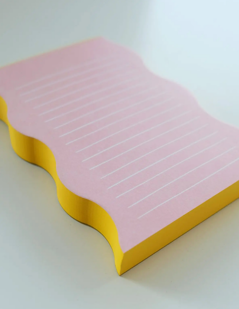 Wavy Lined Notepad