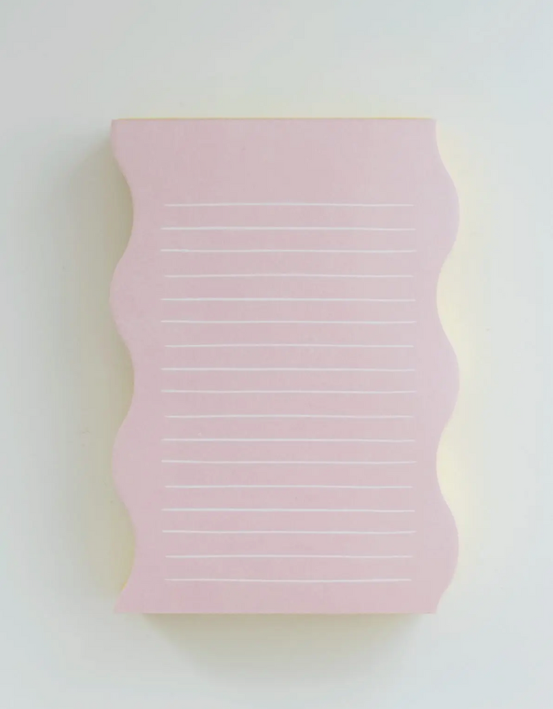 Wavy Lined Notepad