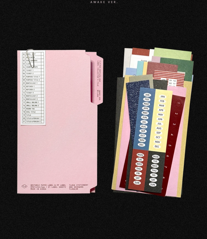 Label Collector's File