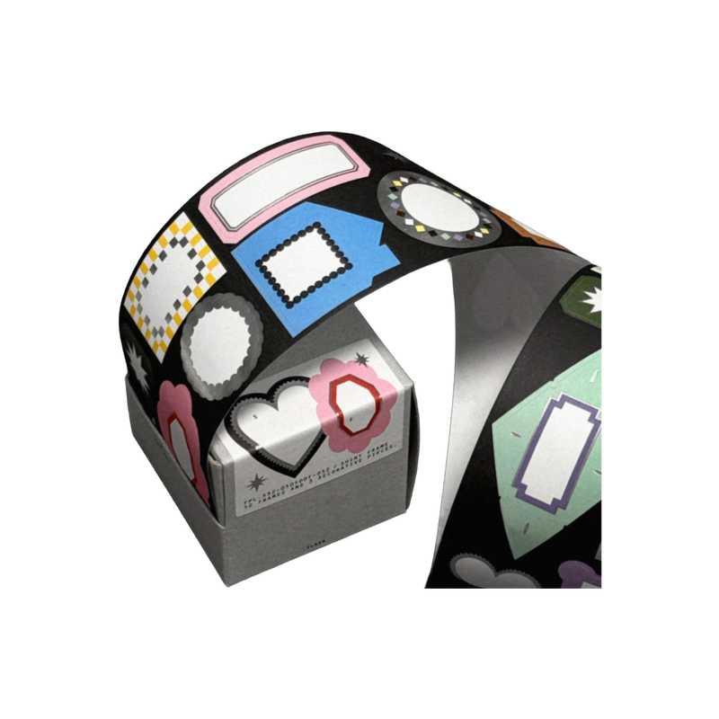 Roll Label - Shiny Frame
