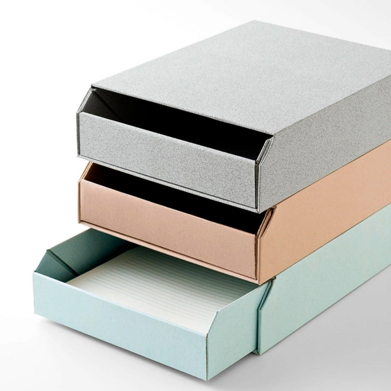 Pull Shelf in Blue