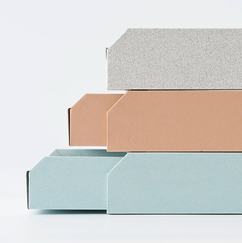 Pull Shelf in Blue