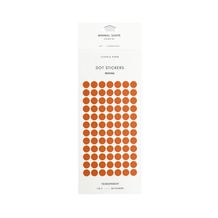 Dots Sticker Set in Sedona