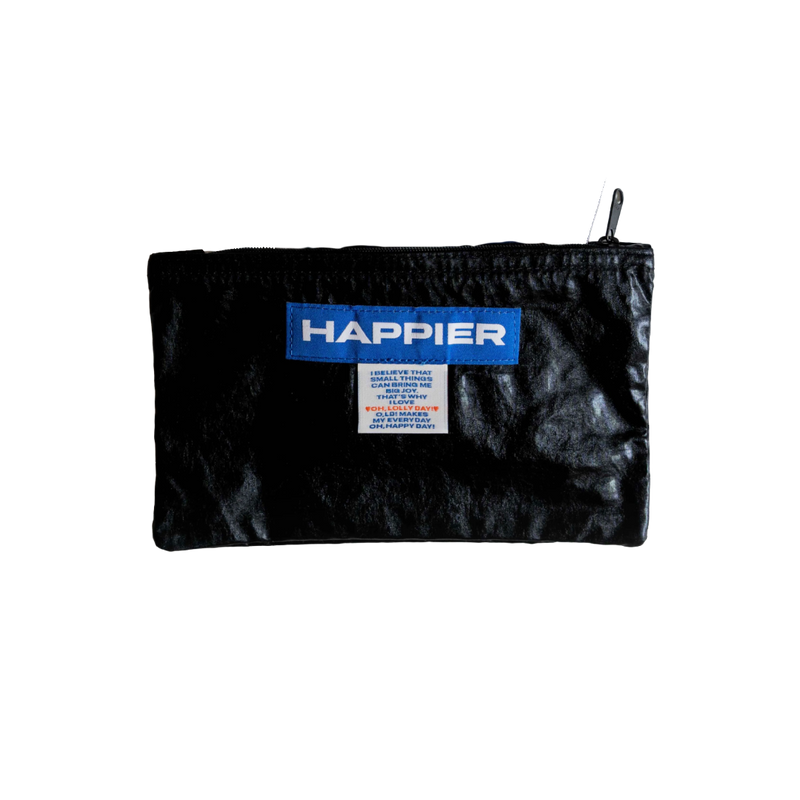 Happier Label Pouch - Medium