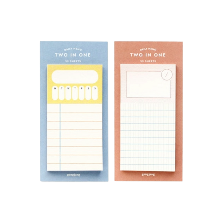Two in One Sticky Memo - Daily