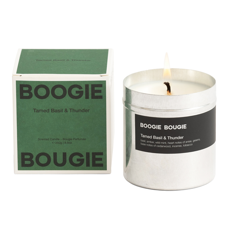 Tamed Basil & Thunder Candle