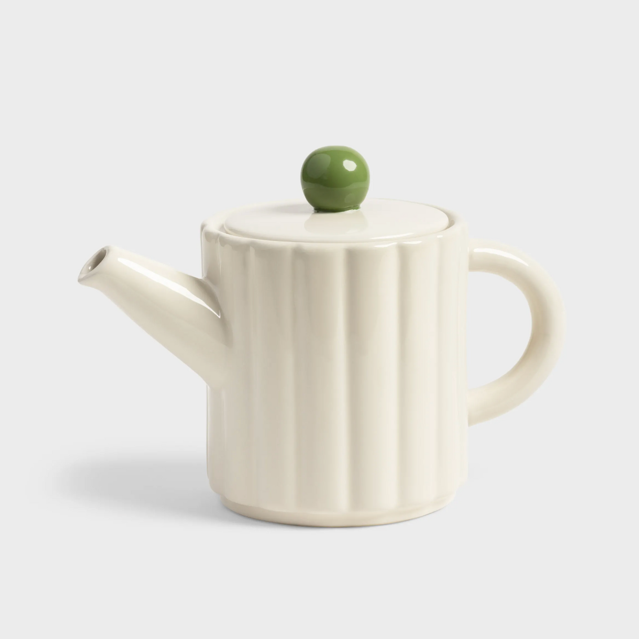 Teapot Tube Off White