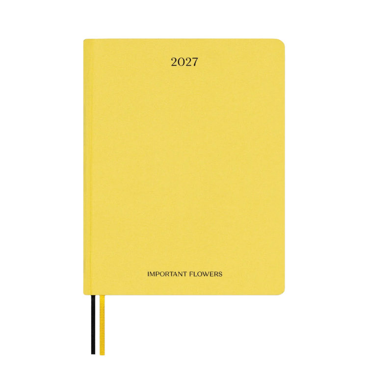 The Important Flowers Planner 2027