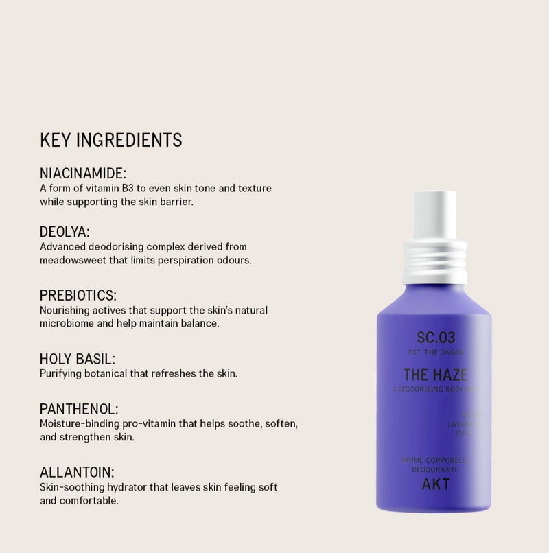 The Onsen Deodorising Body Mist