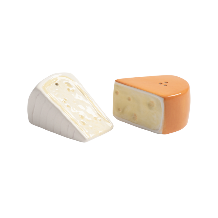 Cheese Salt + Pepper Shaker Set