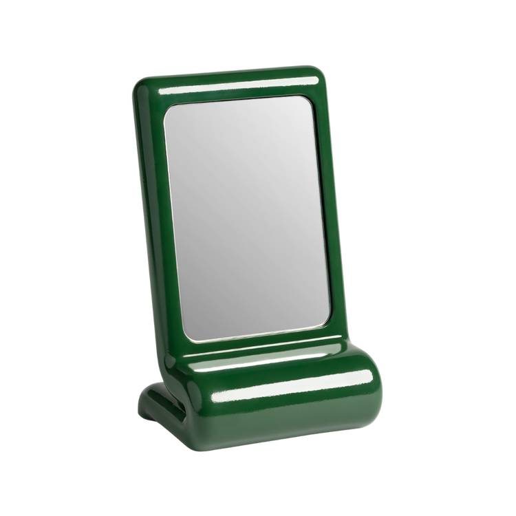 Whip Vanity Mirror in Green
