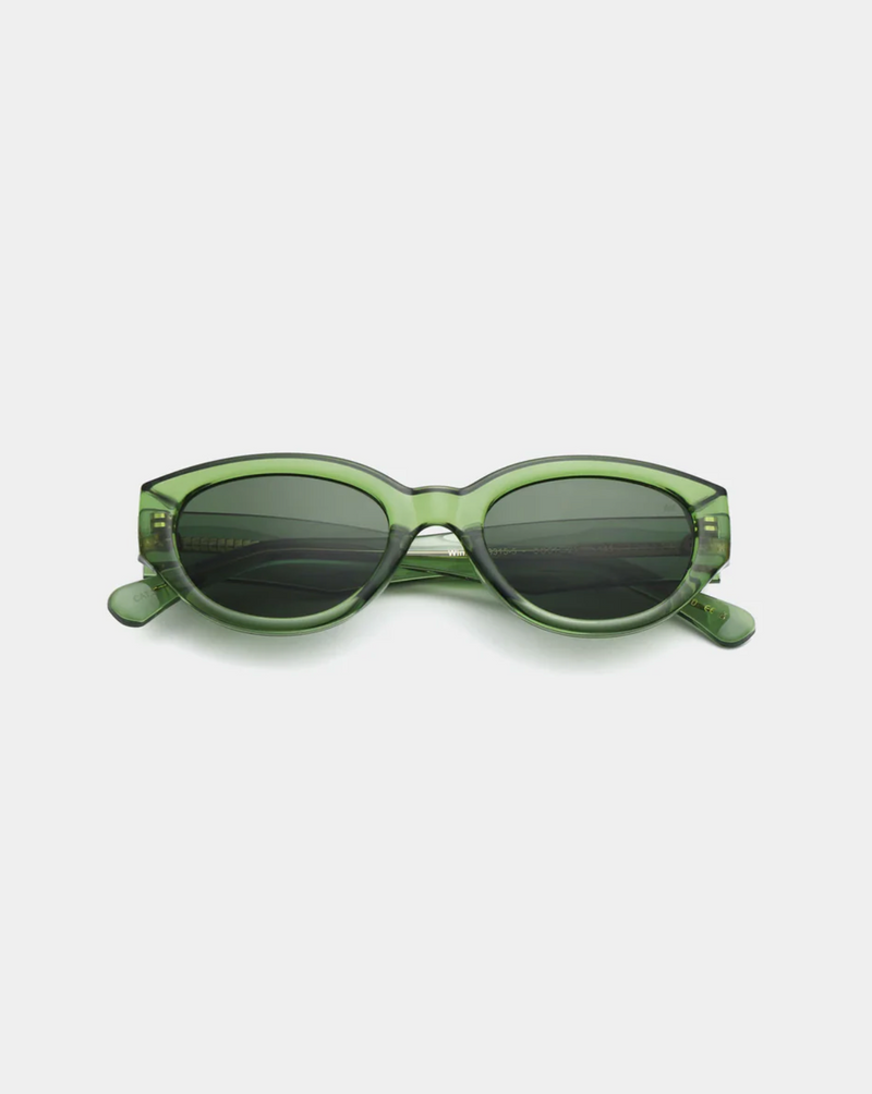 Winnie Sunglasses in Light Olive Transparent