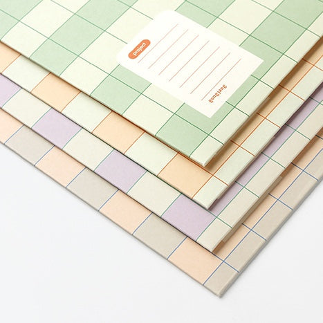 A5 Archiving Grid File - Apple Green