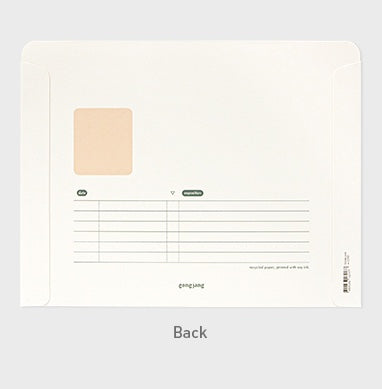 A5 Archiving Grid File - Apple Green