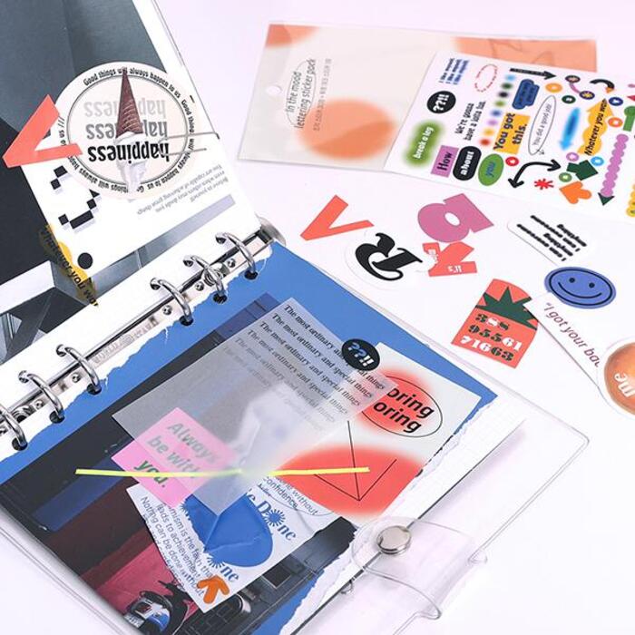 In the Mood Lettering Sticker Pack