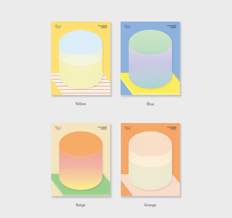 Cylinder Sticky Memo