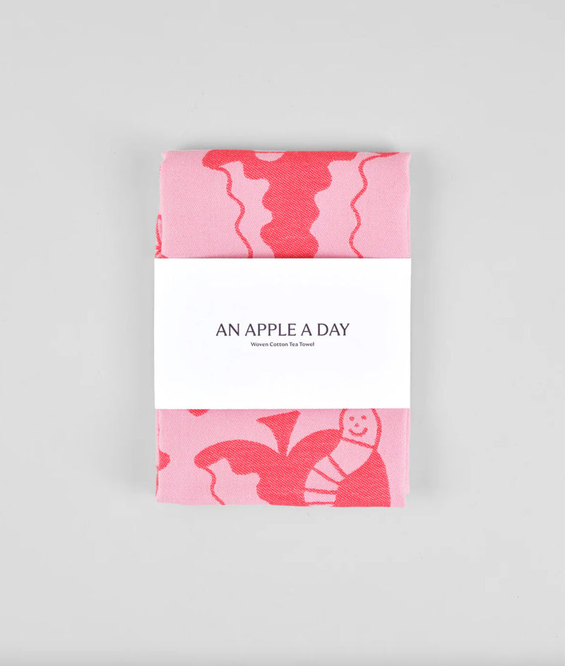 An Apple A Day Tea Towel