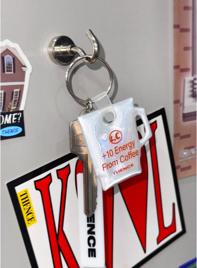 Reflector Key Holder - Coffee White