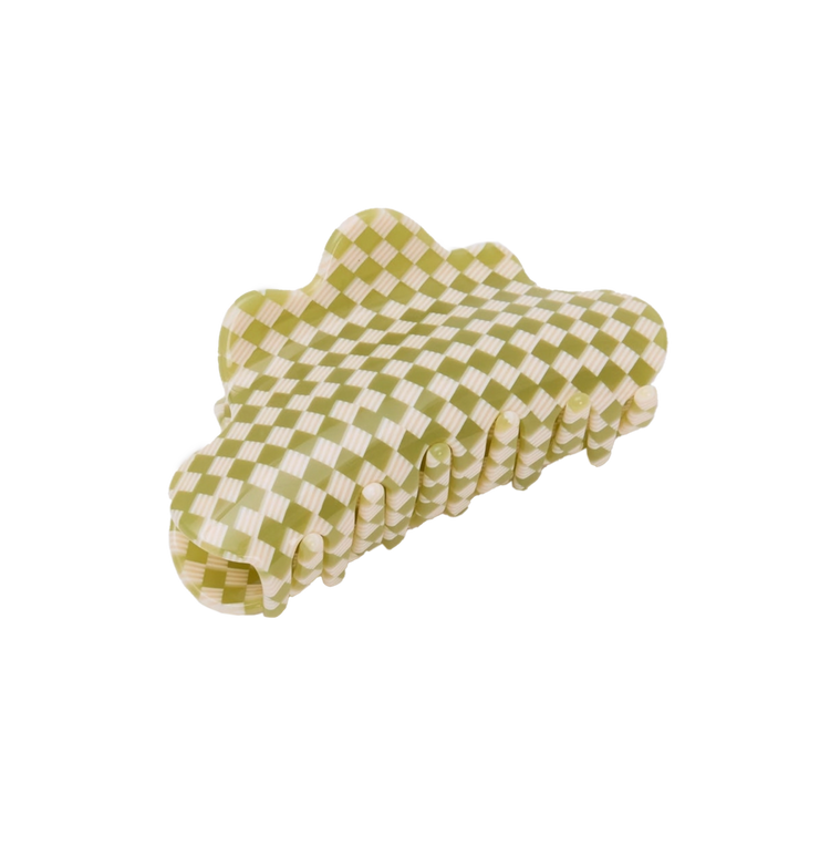 Baby Nimbus Claw in Olive Check
