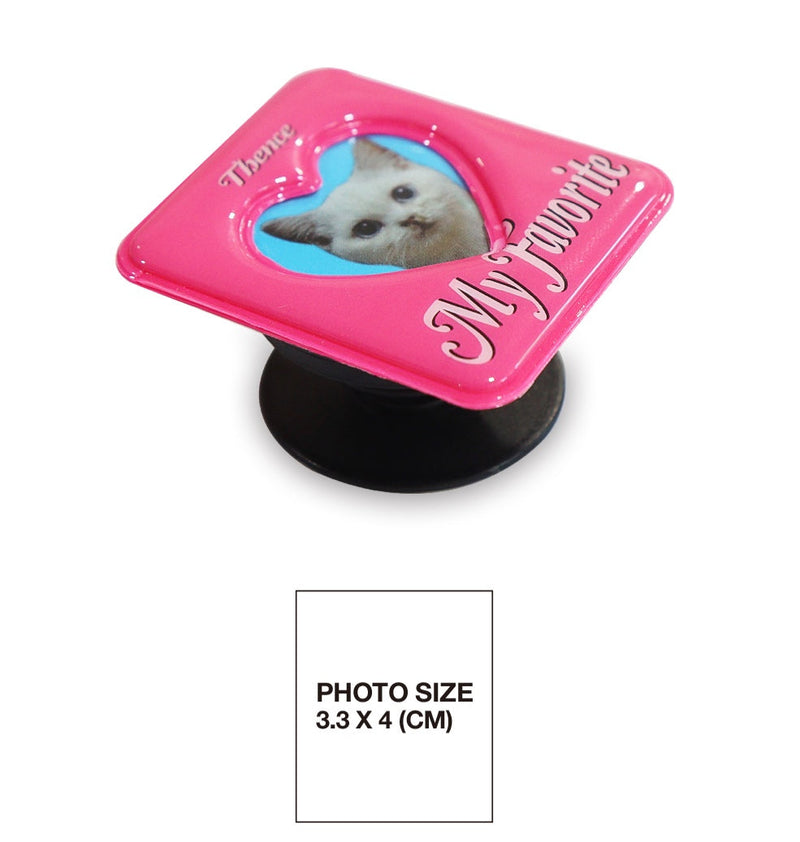 Square Photo Holder Phone Rest