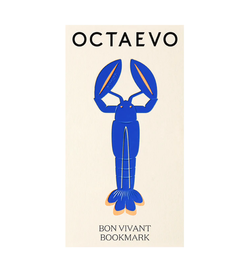 Bon Vivant Bookmark - Blue