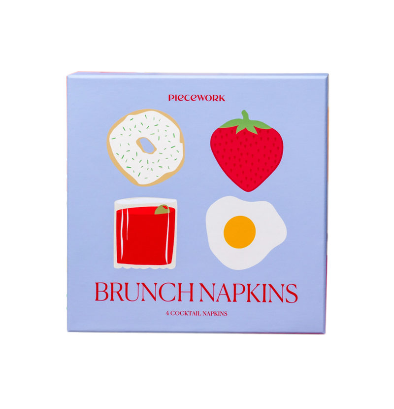 Brunch Cocktail Napkins - Set of 4