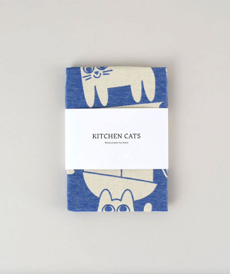 Kitchen Cats Tea Towel