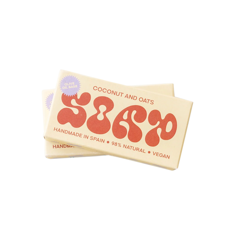 Coconut + Oats Soap Bar
