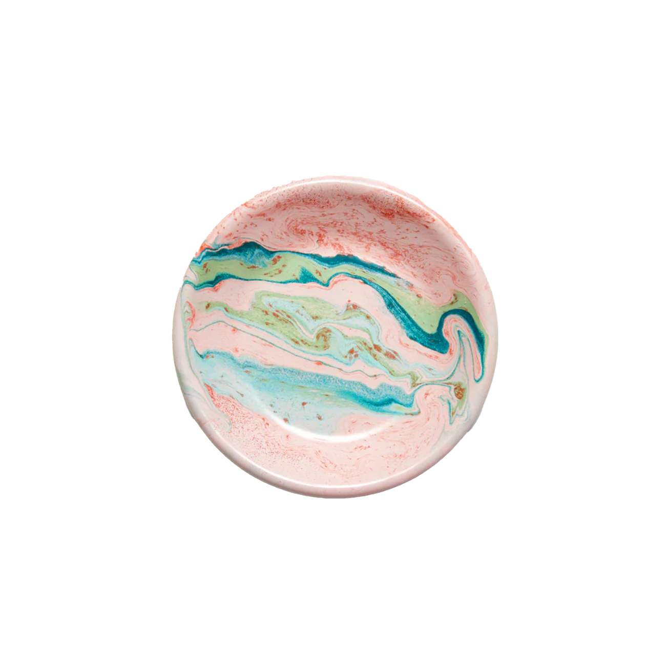 Blush Marble Enamel Cookie Plate