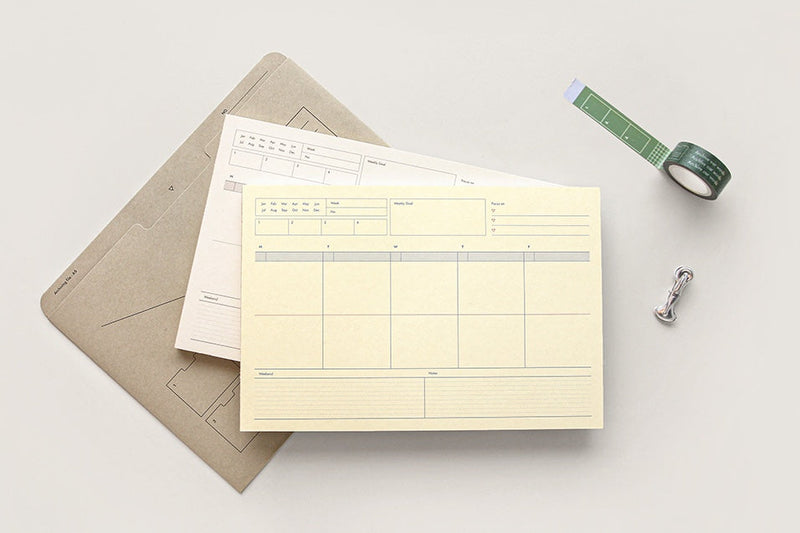 Weekly Pad - Blue