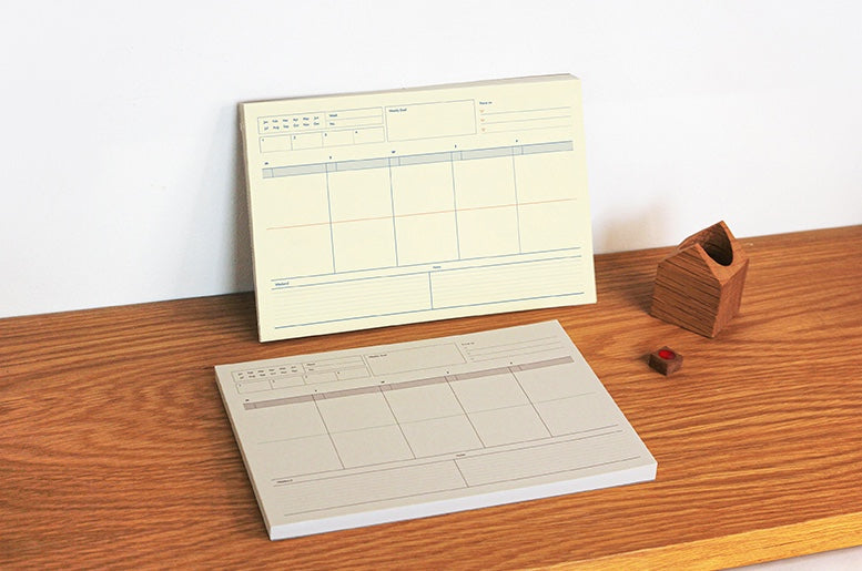 Weekly Pad - Blue