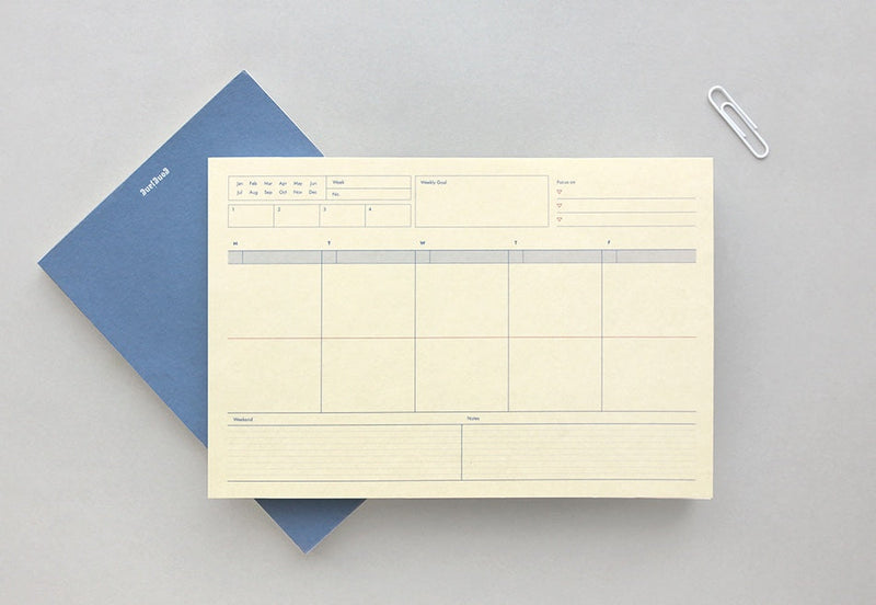 Weekly Pad - Blue