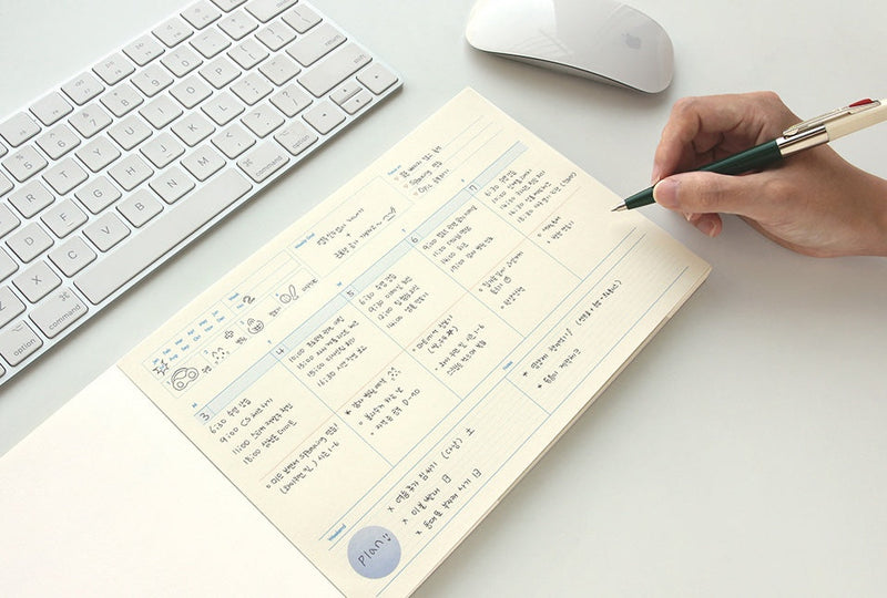 Weekly Pad - Blue