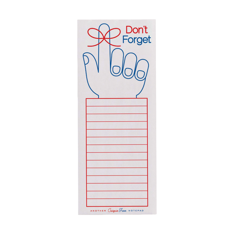 Don't Forget Notepad