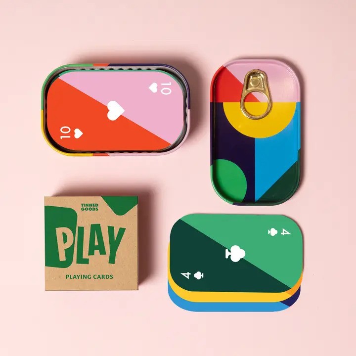 Tinned Goods Playing Cards